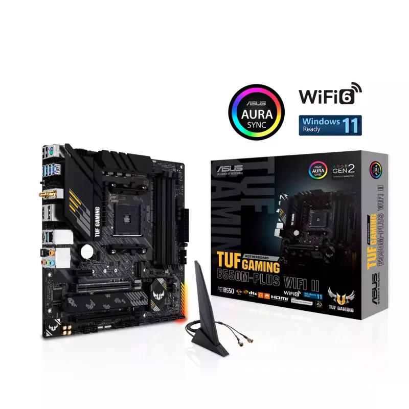 Płyta główna ASUS TUF GAMING B550M-PLUS WIFI II AMD B550 Socket AM4 micro ATX