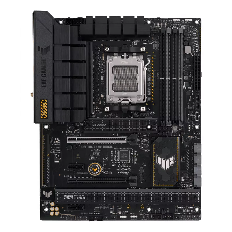 Płyta główna ASUS TUF GAMING B650-PLUS WIFI — AMD B650, Socket AM5, ATX, DDR5, 4 DIMM, Wi‑Fi 6, 2.5Gb LAN, 3x M.2