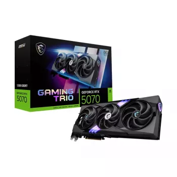 Karta graficzna MSI GeForce RTX 5070 12 GB GDDR7 PCIe 5.0, 6144 CUDA, 2610 MHz, 3xDP 1xHDMI, 338×140×50 mm