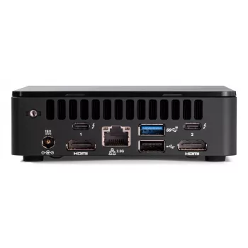 Mini PC barebone ASUS NUC 12 Pro Slim Kit RNUC12WSKI700002I — Intel Core i7-1260P, obsługa do 64 GB DDR4, 2x M.2 SSD, Wi‑Fi 6E, Thunderbolt 4