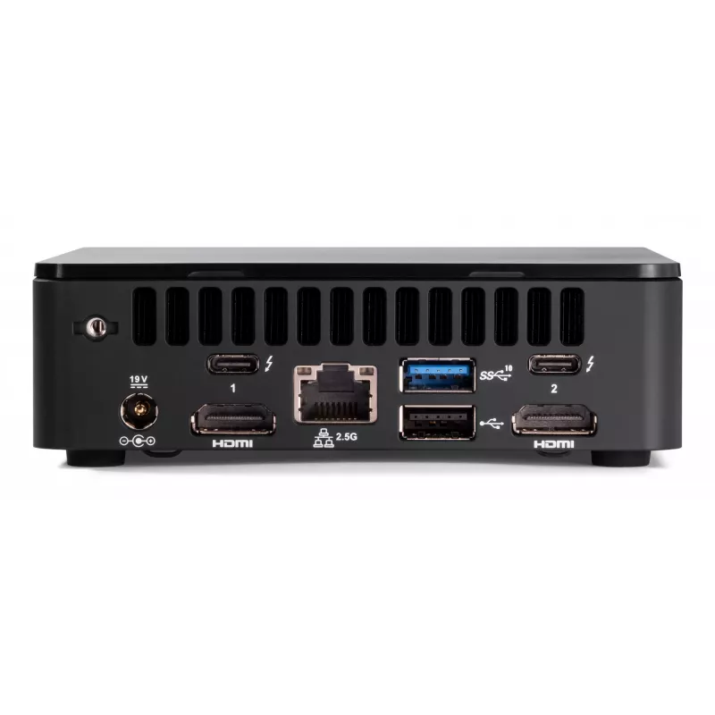 Mini PC barebone ASUS NUC 12 Pro Slim Kit RNUC12WSKI700002I — Intel Core i7-1260P, obsługa do 64 GB DDR4, 2x M.2 SSD, Wi‑Fi 6E, Thunderbolt 4