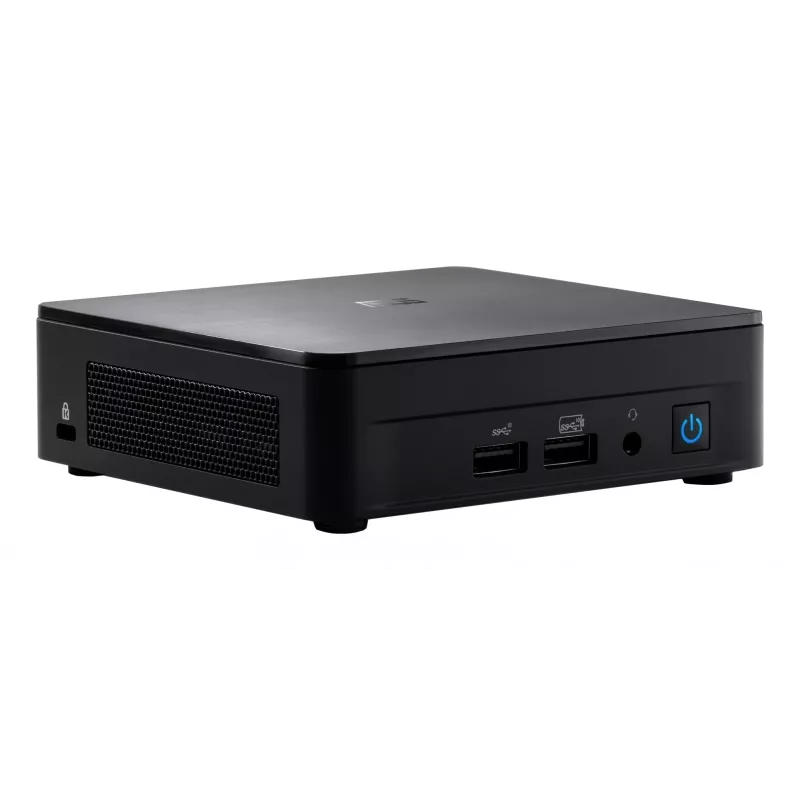 Mini PC barebone ASUS NUC 12 Pro Slim Kit RNUC12WSKI700002I — Intel Core i7-1260P, obsługa do 64 GB DDR4, 2x M.2 SSD, Wi‑Fi 6E, Thunderbolt 4
