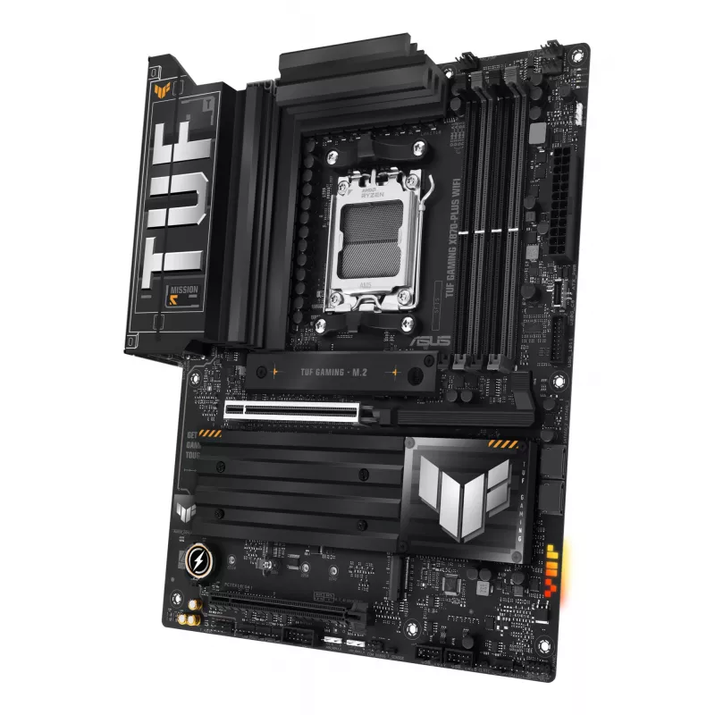 Płyta główna ASUS TUF GAMING X870-PLUS WIFI — AMD X870, Socket AM5, ATX, DDR5, 4 DIMM, Wi‑Fi 7, Bluetooth 5.4