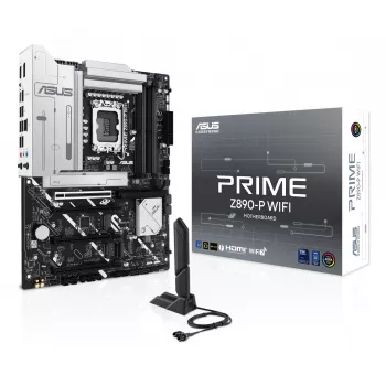 Płyta główna ASUS PRIME Z890‑P WIFI Intel Z890 LGA 1851 ATX, DDR5, 4x DIMM, 4x M.2, Wi‑Fi 7, 2.5Gb LAN