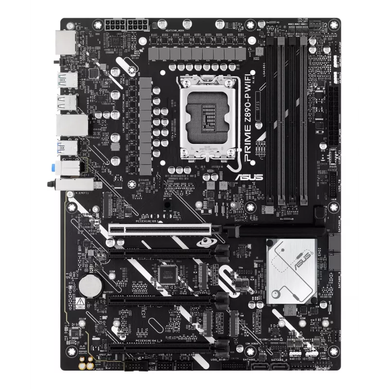Płyta główna ASUS PRIME Z890‑P WIFI Intel Z890 LGA 1851 ATX, DDR5, 4x DIMM, 4x M.2, Wi‑Fi 7, 2.5Gb LAN