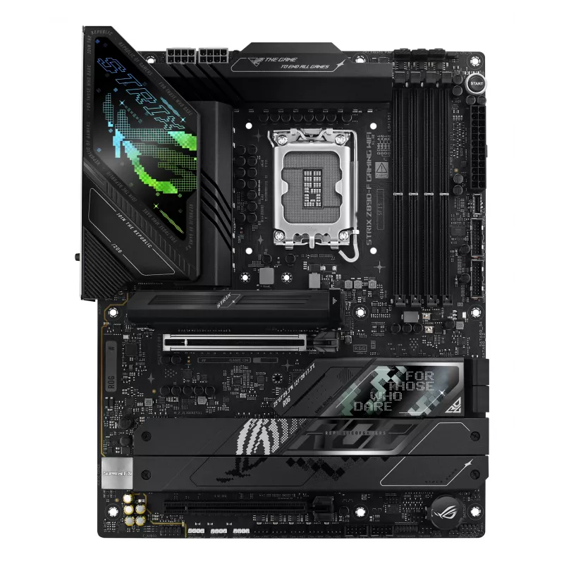 Płyta główna ASUS ROG STRIX Z890-F GAMING WIFI — Intel Z890, LGA 1851, ATX, DDR5, 4x DIMM, 192GB, Wi‑Fi 7, Bluetooth 5.4