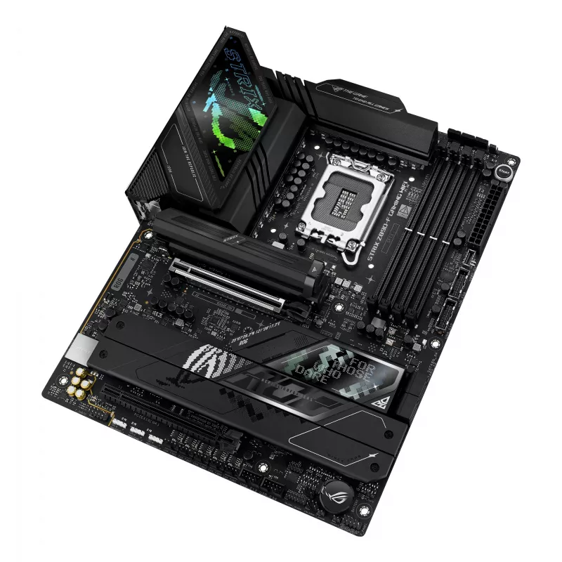 Płyta główna ASUS ROG STRIX Z890-F GAMING WIFI — Intel Z890, LGA 1851, ATX, DDR5, 4x DIMM, 192GB, Wi‑Fi 7, Bluetooth 5.4