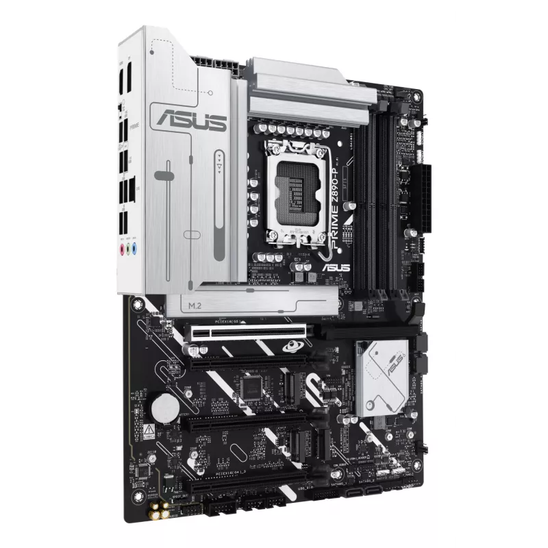 Płyta główna ASUS PRIME Z890-P — Intel Z890, LGA 1851, ATX, DDR5, 4x DIMM, 192 GB, 4x M.2, 2.5Gb LAN, HDMI 2.1, 1x USB-C
