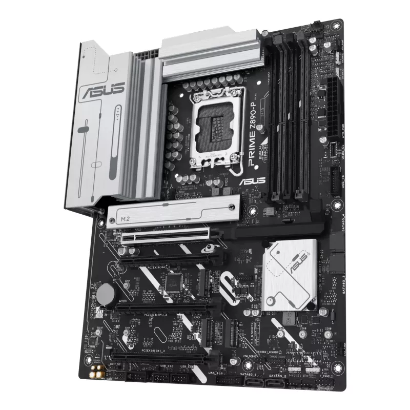 Płyta główna ASUS PRIME Z890-P — Intel Z890, LGA 1851, ATX, DDR5, 4x DIMM, 192 GB, 4x M.2, 2.5Gb LAN, HDMI 2.1, 1x USB-C