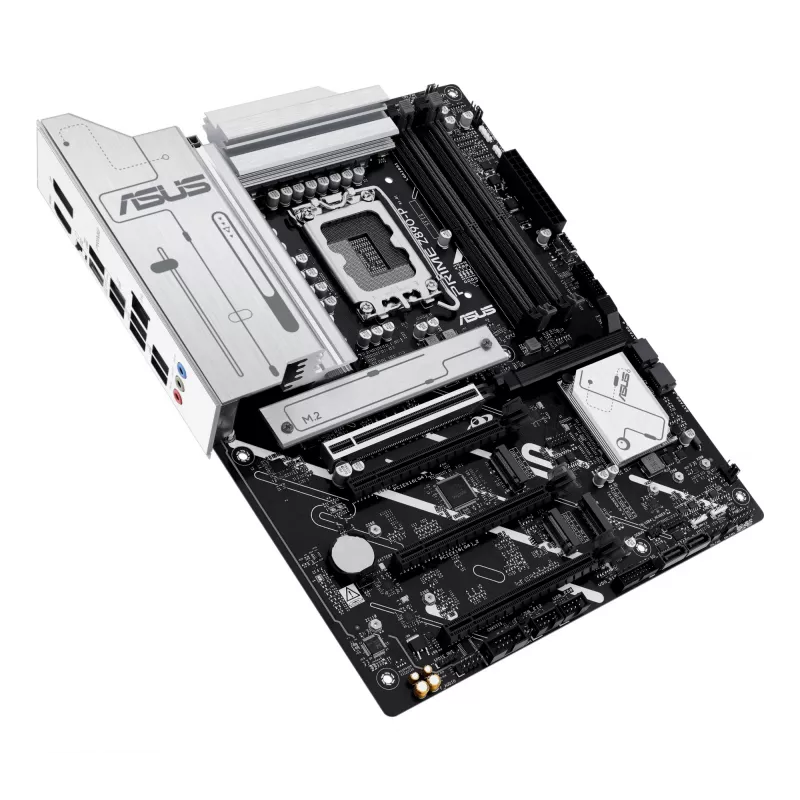 Płyta główna ASUS PRIME Z890-P — Intel Z890, LGA 1851, ATX, DDR5, 4x DIMM, 192 GB, 4x M.2, 2.5Gb LAN, HDMI 2.1, 1x USB-C
