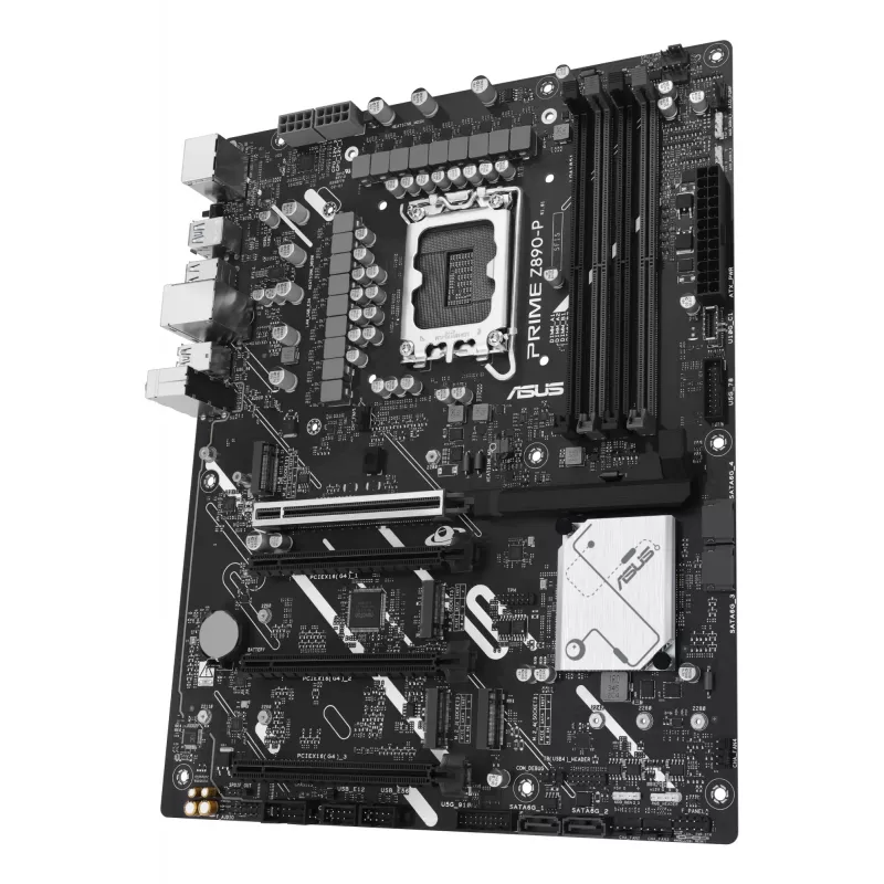 Płyta główna ASUS PRIME Z890-P — Intel Z890, LGA 1851, ATX, DDR5, 4x DIMM, 192 GB, 4x M.2, 2.5Gb LAN, HDMI 2.1, 1x USB-C
