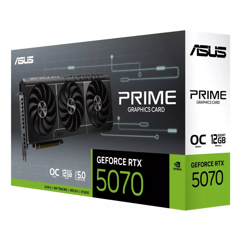 Karta graficzna ASUS NVIDIA GeForce PRIME OC RTX5070 12GB GDDR7