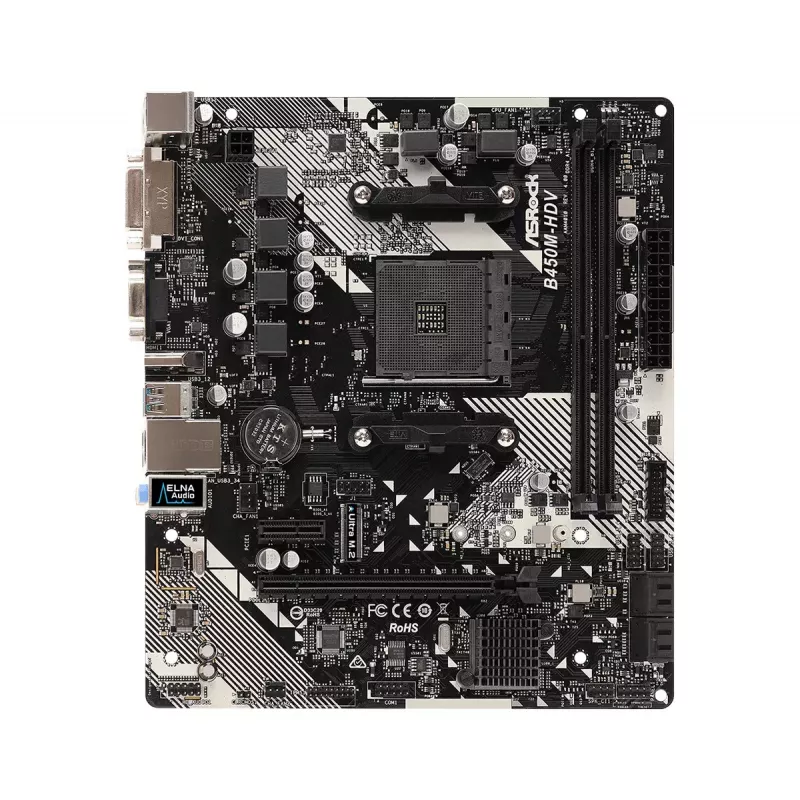 Płyta główna ASRock B450M-HDV R4.0 AMD B450 Socket AM4 micro ATX