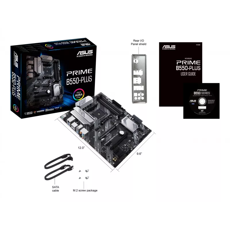 Płyta główna ASUS PRIME B550-PLUS AMD B550 Socket AM4 ATX