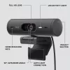 LOGITECH Brio 500 Full HD Webcam Grafit
