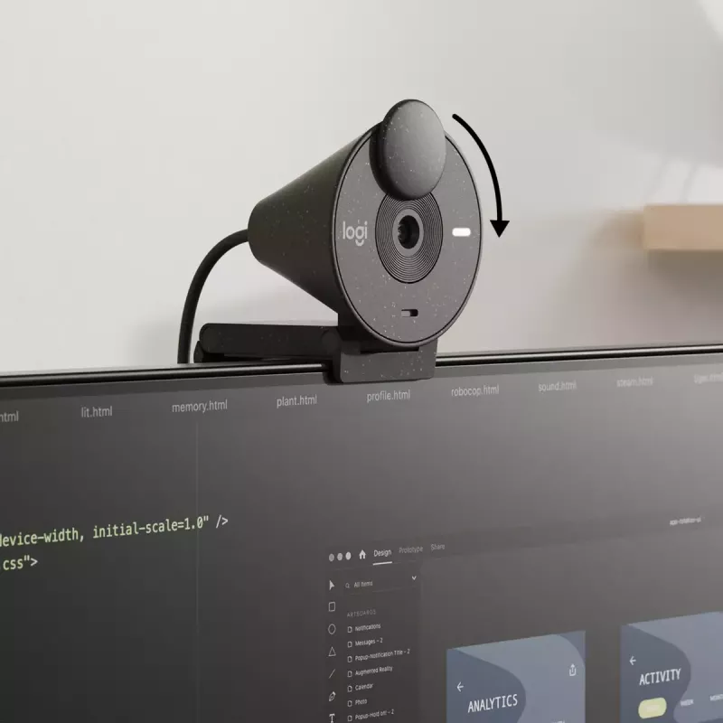 LOGITECH Brio 300 Full HD Webcam - Grafit