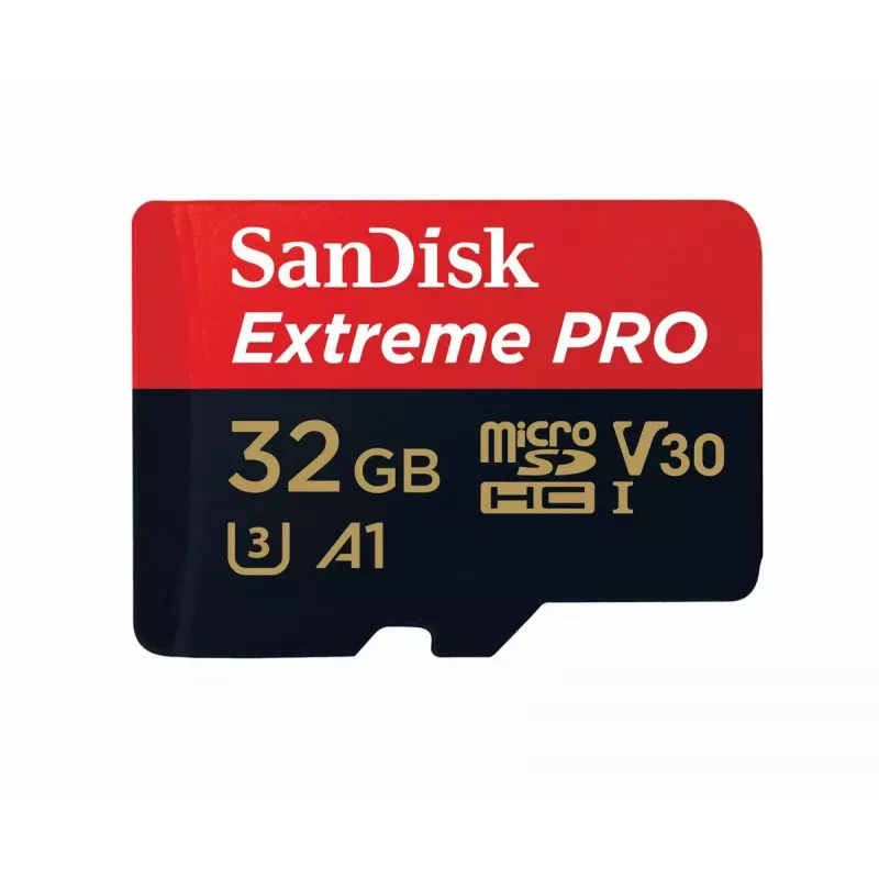 SanDisk Extreme Pro 32GB MicroSDHC UHS-I Class 10 Memory Card SDSQXCG-032G-GN6MA