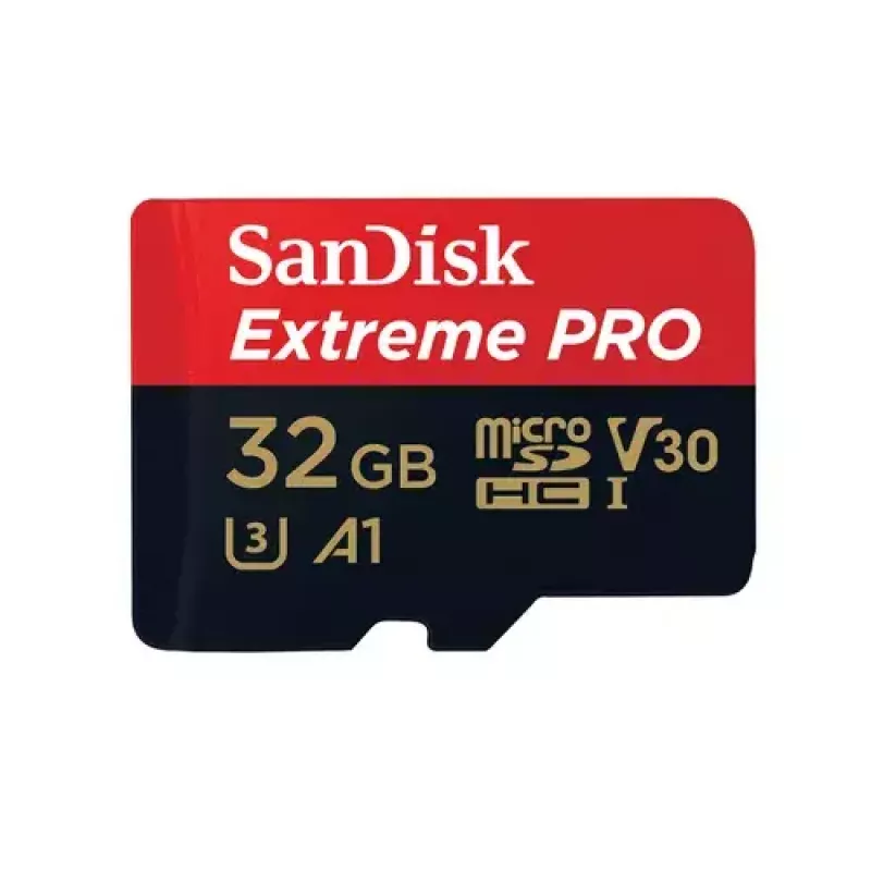 SanDisk Extreme Pro 32GB MicroSDHC UHS-I Class 10 Memory Card SDSQXCG-032G-GN6MA