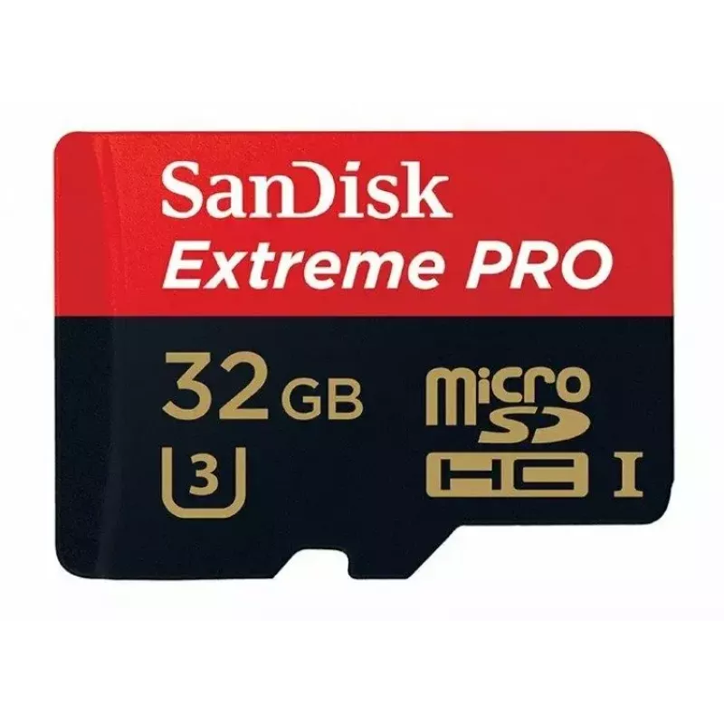 SanDisk Extreme Pro 32GB MicroSDHC UHS-I Class 10 Memory Card SDSQXCG-032G-GN6MA