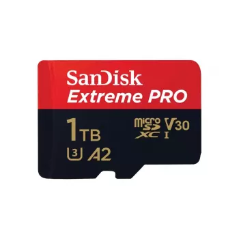 Karta pamięci MicroSDXC SANDISK Extreme PRO 1TB UHS-I, odczyt 200 MB/s, zapis 140 MB/s, A2, U3, V30, Class 10