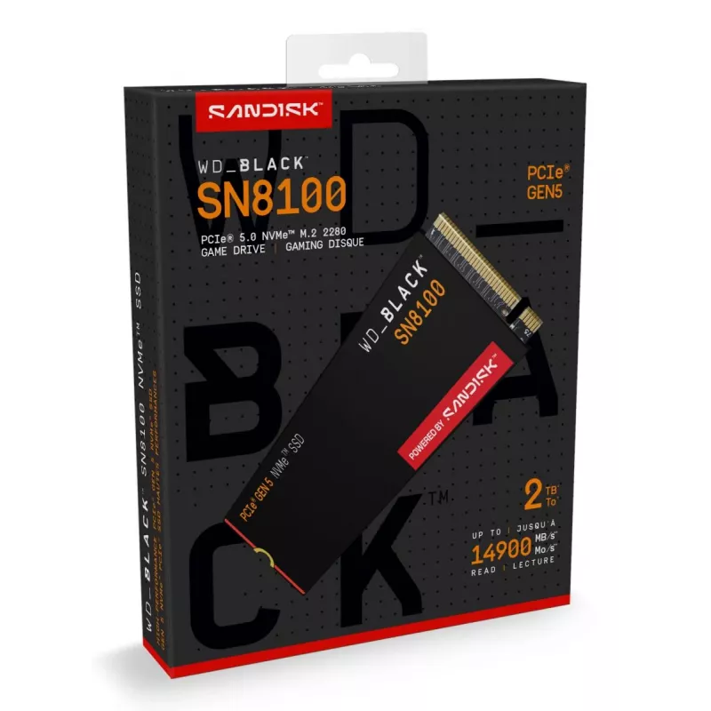 WESTERN DIGITAL SSD - WD_Czarny SN8100 - 2TB - M.2 2280