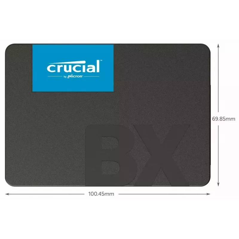 CRUCIAL BX500 240GB SSD, 2.5” 7mm, SATA 6 Gb/s, odczyt/zapis: 540 / 500 MB/s