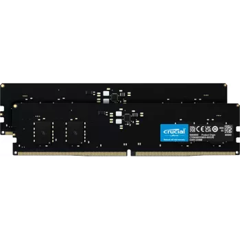 16 GB Crucial DIMM 5600 (2x 8 GB) Dual-Kit (schwarz, CT2K8G56C46U5, INTEL XMP, AMD EXPO)
