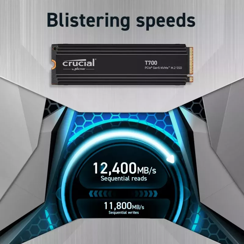 Dysk SSD Crucial 2TB M.2 PCIe Gen5 CT2000T700SSD3