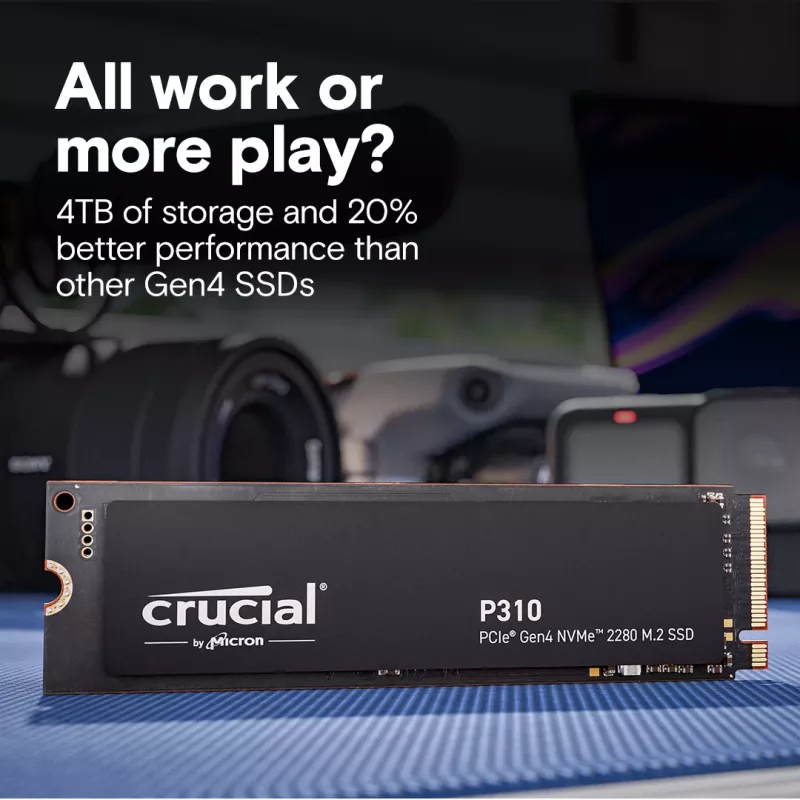 SSD Crucial 4 TB M.2 PCI Express 4.0 NVMe P310