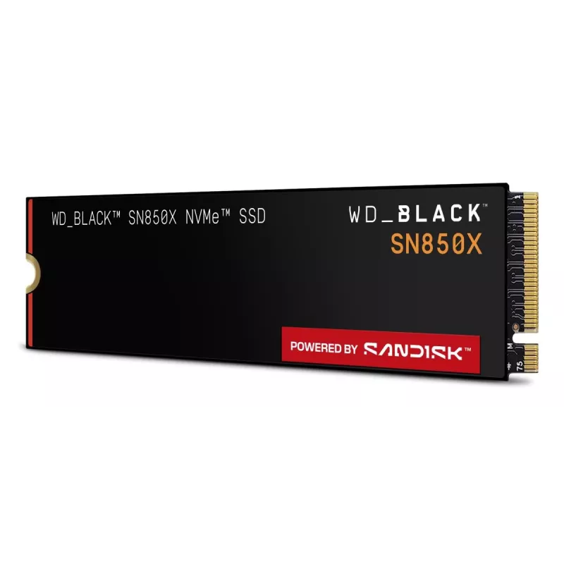 WESTERN DIGITAL SSD - WD_Czarny SN850X - 4 TB - PCIe Gen4 x4 - M.2 2280