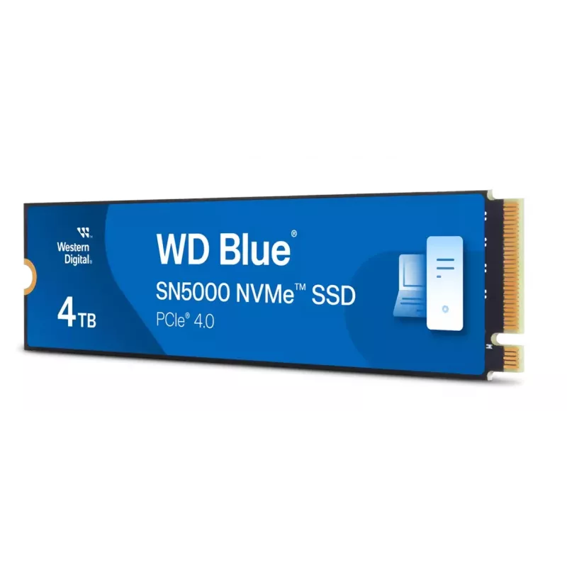 WESTERN DIGITAL SSD - WD niebieski SN5000 NVMe - 4TB - Pci-e Gen4 x4 - M.2 2280