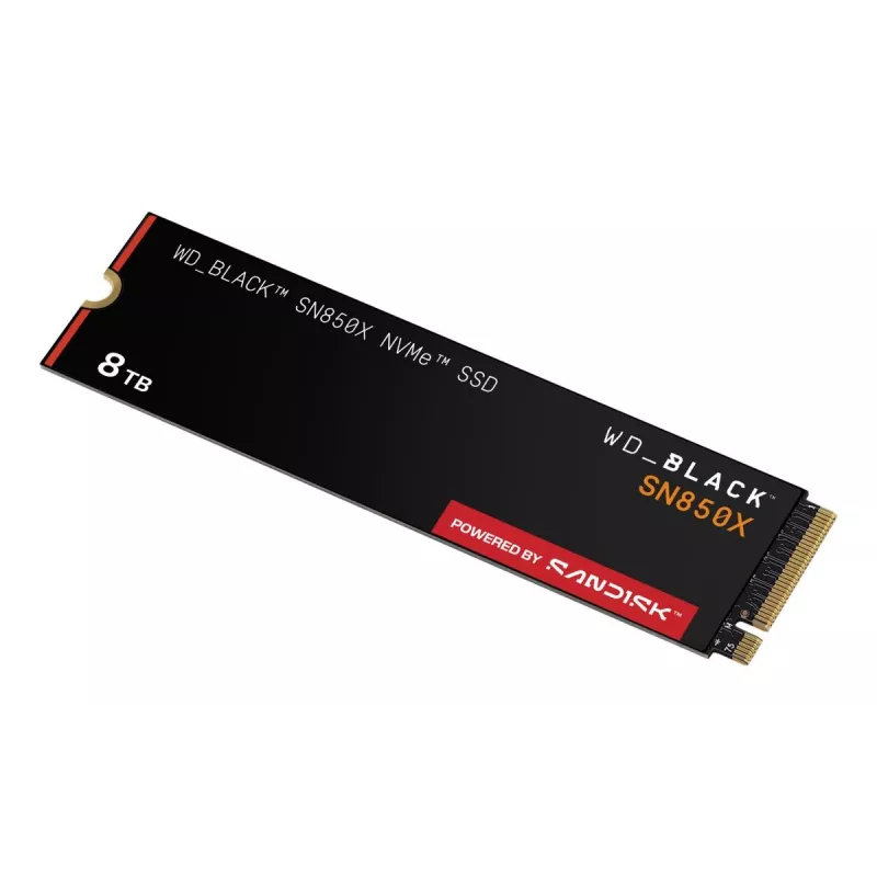 WESTERN DIGITAL SSD - WD_Czarny SN850X - 8TB - Pci-e Gen4 x4 - M.2 2280