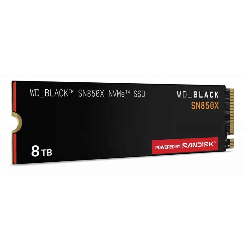 WESTERN DIGITAL SSD - WD_Czarny SN850X - 8TB - Pci-e Gen4 x4 - M.2 2280