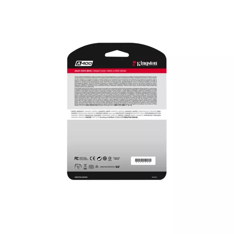 Kingston 240GB A400 SATA 3 2.5 cala wewnętrzny dysk SSD SA400S37/240G