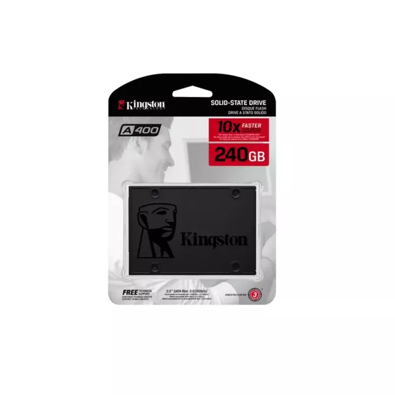 Kingston 240GB A400 SATA 3 2.5 cala wewnętrzny dysk SSD SA400S37/240G