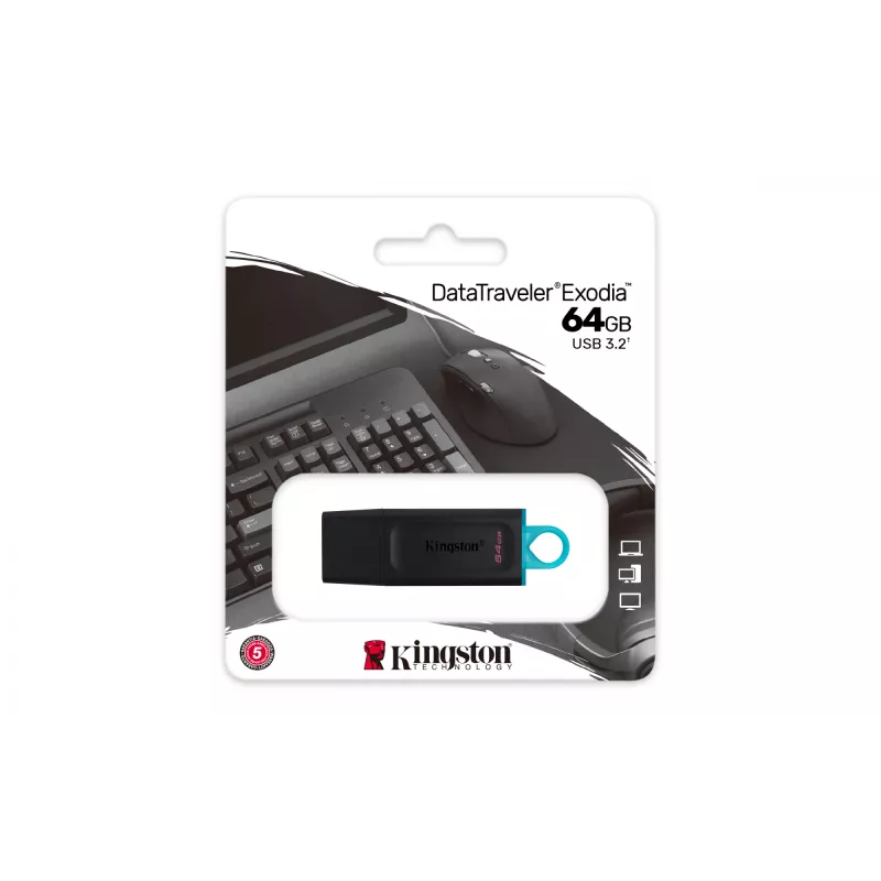 Kingston Technology DataTraveler Exodia - Pamięć flash USB 3.2