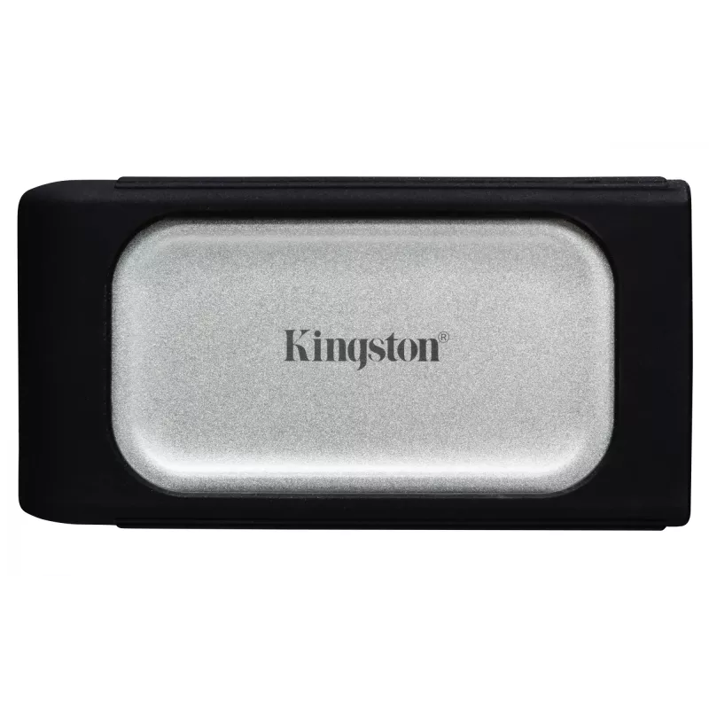 Kingston Technology 500G PORTABLE SSD XS2000, 500 GB, USB Type-C, 3.2 Gen 2 (3.1 Gen 2), 2000 MB/s, Czarny, Srebrny
