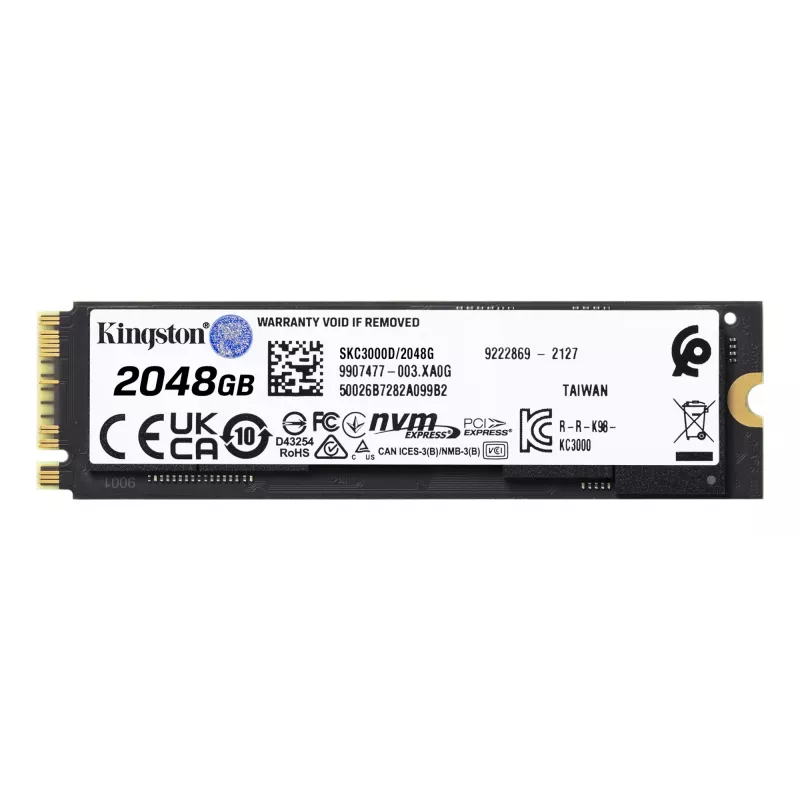 Dysk SSD Kingston Technology 2048G M.2 NVMe KC3000