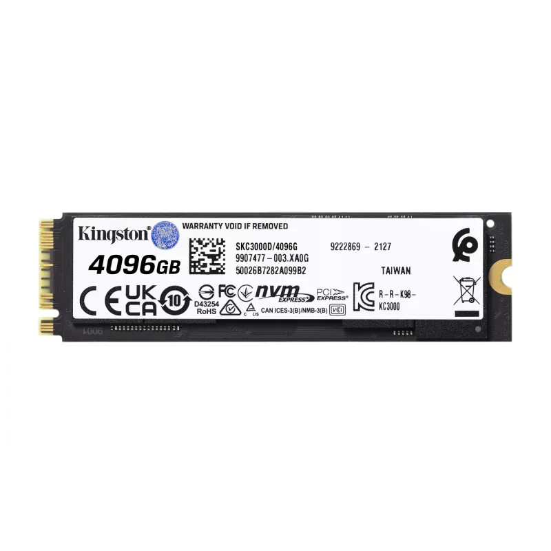 Dysk SSD Kingston Technology 4096 GB M.2 2280 NVMe KC3000