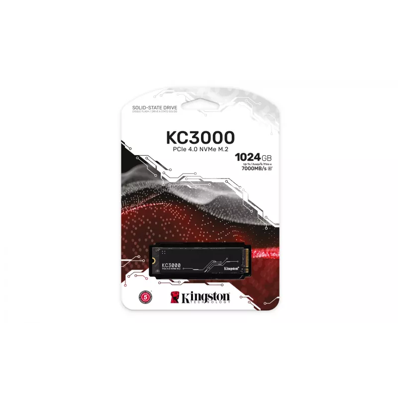 Dysk SSD Kingston Technology 1024G M.2 NVMe KC3000