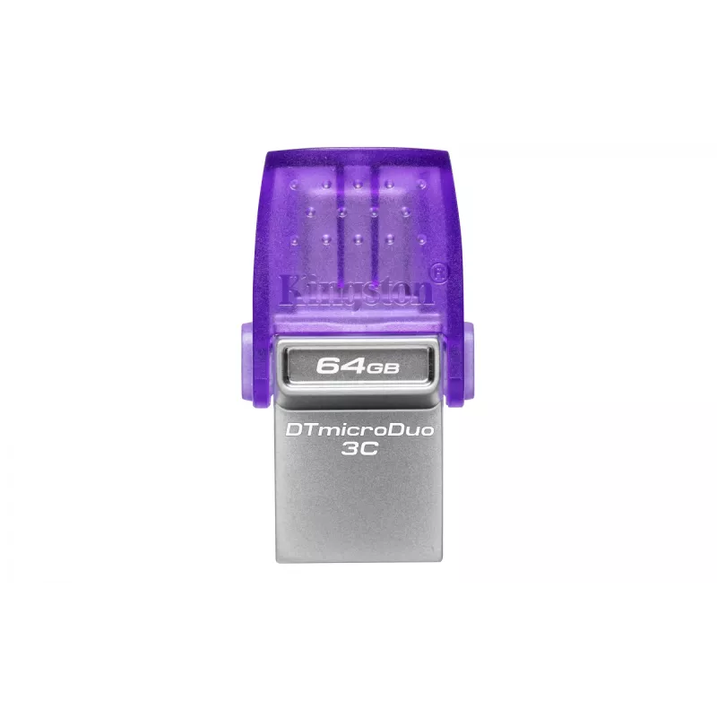 Kingston Technology DataTraveler 64GB microDuo 3C 200MB/s dual USB-A + USB-C