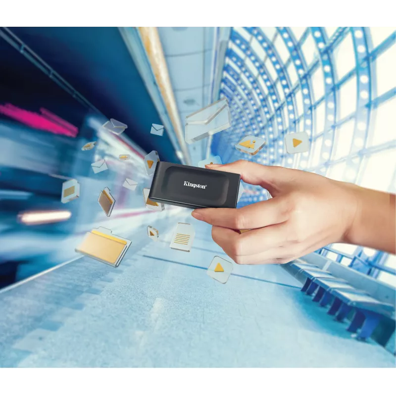 Kingston Technology 2TB XS1000 zewnętrzny przenośny dysk SSD USB 3.2 Gen 2