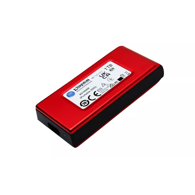 Kingston Technology 1TB XS1000 czerwony zewnętrzny przenośny dysk SSD USB 3.2 Gen 2