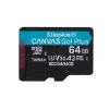 Karta pamięci Kingston Technology 64GB microSDXC Canvas Go Plus Gen4 200MB/s A2 U3 V30 + adapter