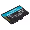 Karta pamięci Kingston Technology 64GB microSDXC Canvas Go Plus Gen4 200MB/s A2 U3 V30 + adapter