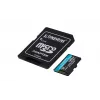 Kingston Technology 128 GB microSDXC Canvas Go Plus Gen4 200 MB/s A2 U3 V30 – karta + adapter