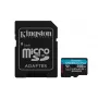 Kingston Technology 256GB microSDXC Canvas Go Plus Gen4 200MB/s A2 U3 V30 Karta + Adapter