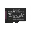 Kingston Technology 1TB microSDXC Canvas Select Plus Gen3 150MB/s karta A1 + adapter