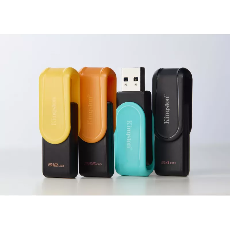 Kingston Technology DataTraveler 128GB Portable USB 3.2 Gen 1 Exodia S (Czarny/Turkusowy)