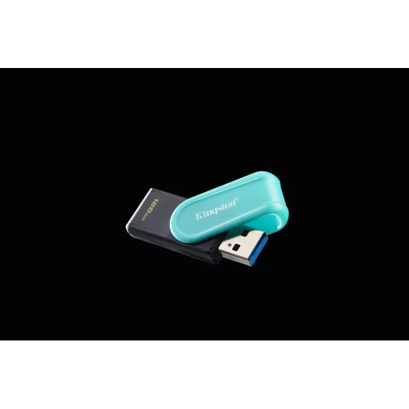 Kingston Technology DataTraveler 128GB Portable USB 3.2 Gen 1 Exodia S (Czarny/Turkusowy)